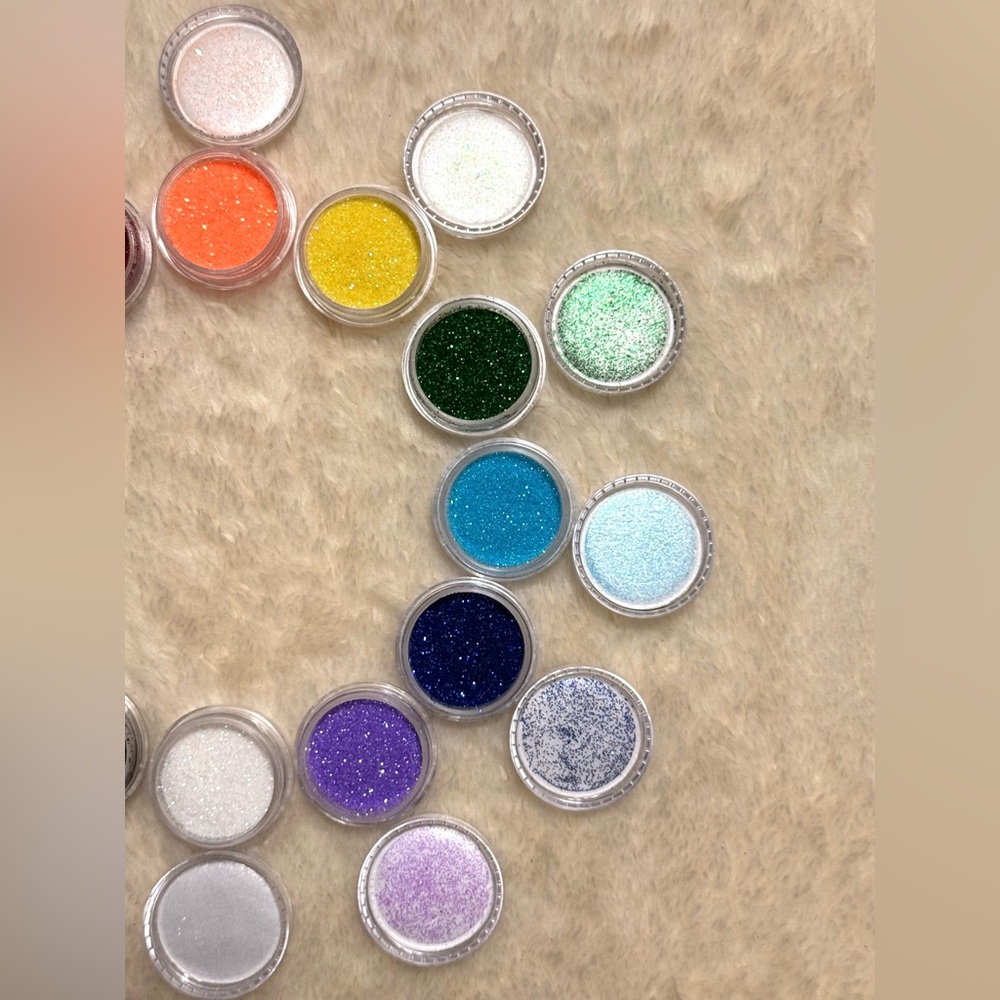 Colorful Glitter Powder Set - Picture 5 of 7
